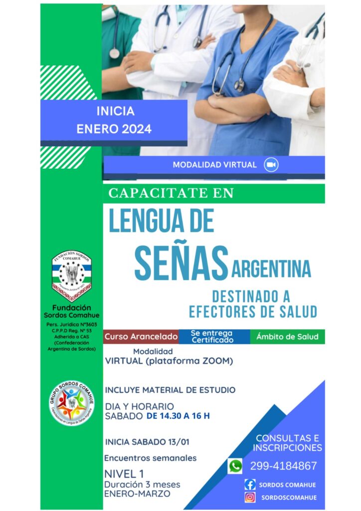 curso  lengua de señas